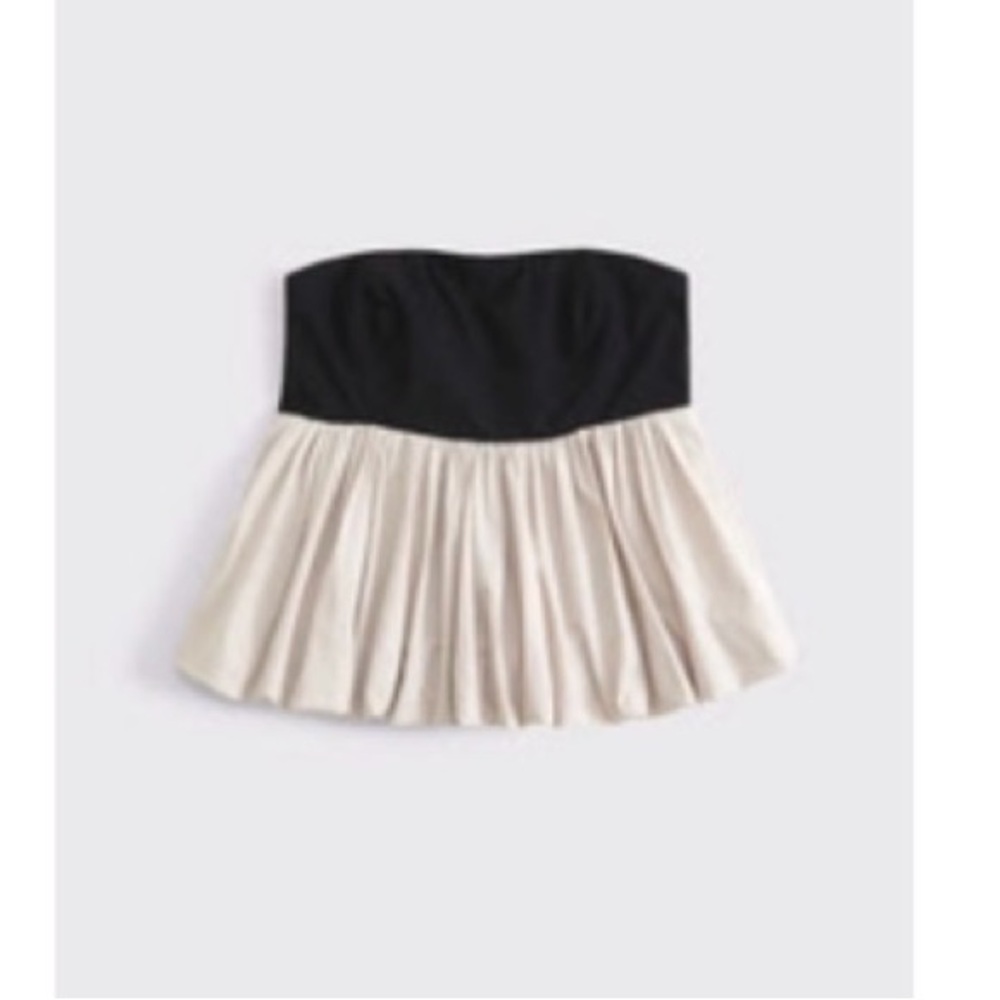 Abercrombie & Fitch bubble hem top